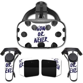 MightySkins Skin Compatible with HTC Vive Full Coverage - Now Or Never | Protective, Durable, and Unique Vinyl Decal wrap Cover | Easy to Apply, Remove, and Change Styles | Made in The USA