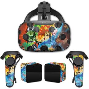 MightySkins Skin Compatible With HTC Vive Full Coverage - Skeleton Takeover | Protective, Durable, and Unique Vinyl Decal wrap cover | Easy To Apply, Remove, and Change Styles | Made in the USA