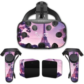 MightySkins Skin Compatible with HTC Vive Full Coverage - Bonjour | Protective, Durable, and Unique Vinyl Decal wrap Cover | Easy to Apply, Remove, and Change Styles | Made in The USA