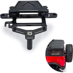 RC Body Shell Mount with Spare Tire Rack Carrier Fitting Post for 1/24 RC Crawler Car SCX24 Upgrades Bronco AXI00006 Accessories