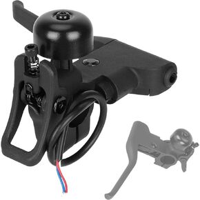 Handle Brake Lever with Bell Compatible with Ninebot F20/F25/F30/F40 Series Electric Scooter