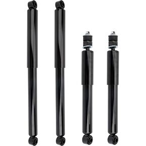 DRIVESTAR 4WD Shock Absorbers Front Rear Set Replacement 2002 2003 2004 2005 for Dodge Ram 1500 3.7L 4.7L 5.7L 5.9L