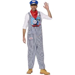 Mens Adult Thomas & Friends Conductor Costume, Multicolored