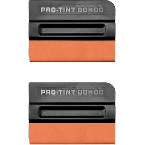 2X Professional Scratchless Scratchfree Soft Wet Dry Suede Felt Edge Decal Vinyl Window Headlight Tint Squeegee Application Tool