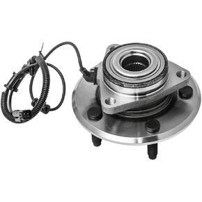 Front Wheel Hub and Bearing Assembly Left or Right Compatible 2009-2010 Dodge Ram 1500 2011 Ram 1500 AUQDD 515126 [ 5 Lug W/ABS ]