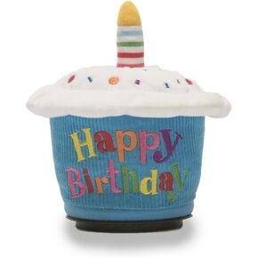 Cuddle Barn - Birthday Cupcake Spinner | Animated Cupcake Musical Plush Toy Spins And Lights Up to the Song Happy Birthday, 8 inches