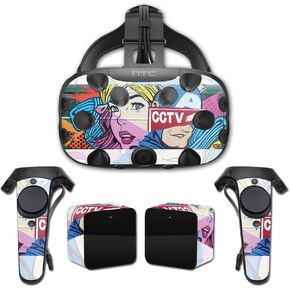 MightySkins Skin Compatible With HTC Vive Full Coverage - Train Graffiti | Protective, Durable, and Unique Vinyl Decal wrap cover | Easy To Apply, Remove, and Change Styles | Made in the USA