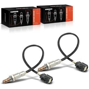 A-Premium O2 Oxygen Sensor Compatible with Ford Explorer 2016-2019, Edge, Mustang, Taurus, E-350 Super Duty, E-450 Super Duty, Flex & Lincoln MKX, MKS, MKT, Continental, Upstream, 2-PC Set