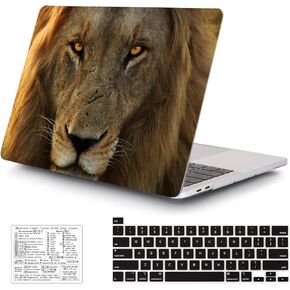 Compatible with MacBook Pro 13 Inch Case 2021-2016 Release A2338 M1 A2289 Custom Personalized Photo Plastic Shell Case&Keyboard Cover (Pro 13" A2338 M1 A2289 A2251 A2159 A1989)