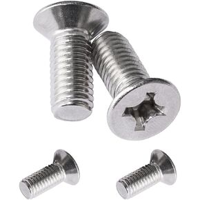 12PCS Stainless Steel Brake Disc Rotor Screws, Car Front and Rear Retaining Hardware Screw Kit, Replace 93600-06014-0H for K3, City, Civic, Accord, Odyssey, Car Accessories