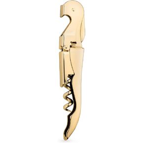 Viski Gunmetal Black Waiter's Corkscrew Wine Key, 4.75