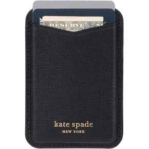kate spade new york Devin Zip Magnetic Wallet/Card Holder - Compatible with MagSafe Phones and Cases - Black in Kuwait