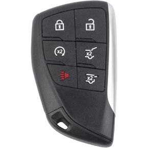 Dasbecan Key Fob Replacement Compatible with GMC Yukon Chevy Suburban Tahoe 2021-2023 Keyless Entry Remote YG0G21TB2 433MHz 6 Buttons