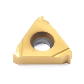 HHIP 6006-4110 External Threading and Grooving Carbide Insert, 3/8" I. C., 10TPI Screw Pitch