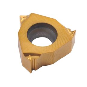 HHIP 6006-1006 Internal Threading and Grooving Carbide Insert, 3/8" I. C., 1.25 Screw Pitch