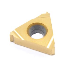 HHIP 6006-6027 External Threading and Grooving Carbide Insert, 0.375" I. C., 27TPI Screw Pitch