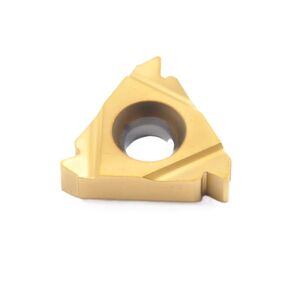 HHIP 6006-3010 External Threading and Grooving Carbide Insert, 3/8" I. C., 2.50 Screw Pitch