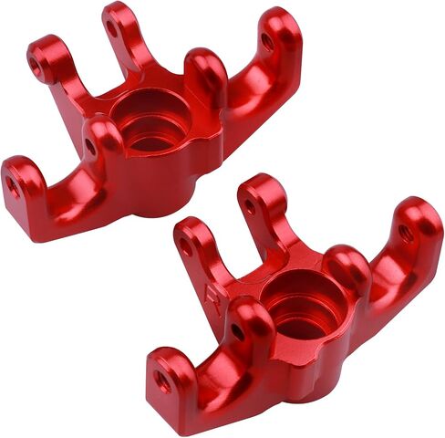 Aluminum Steering Spindle Set and Hardware Ball Bearings Steering Blocks Front Steering Knuckles for Losi Baja Rey Upgrades Parts, Replaces LOS234005 (Blue) in Saudi Arabia