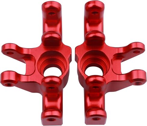 Aluminum Steering Spindle Set and Hardware Ball Bearings Steering Blocks Front Steering Knuckles for Losi Baja Rey Upgrades Parts, Replaces LOS234005 (Blue) in Saudi Arabia