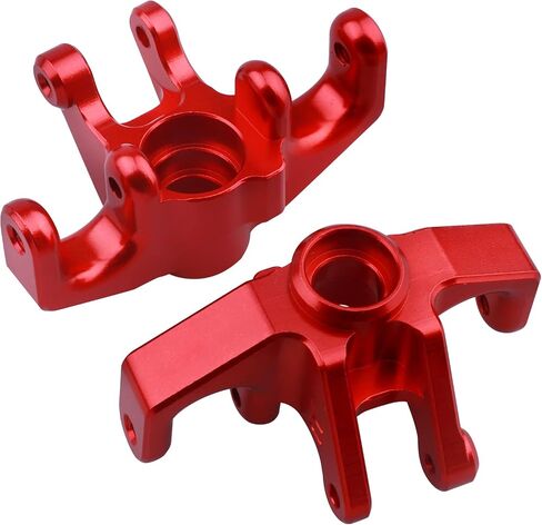 Aluminum Steering Spindle Set and Hardware Ball Bearings Steering Blocks Front Steering Knuckles for Losi Baja Rey Upgrades Parts, Replaces LOS234005 (Blue) in Saudi Arabia