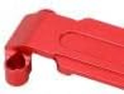 RC Rear Skid Plate, Aluminum Alloy RC Chassis Armor Set Replacement Accessory Upgrade Parts Fit for Traxxas E Revo VXL 1/16 RC Car (Red) in Saudi Arabia