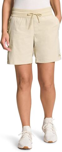 THE NORTH FACE Aphrodite Motion Bermuda Womens Shorts Gravel Sz L in Saudi Arabia