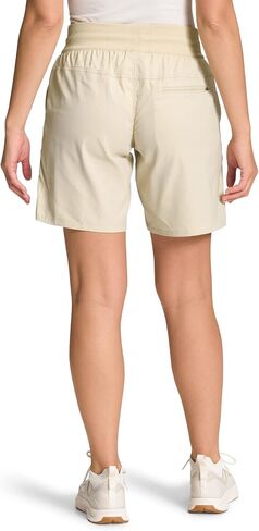 THE NORTH FACE Aphrodite Motion Bermuda Womens Shorts Gravel Sz L in Saudi Arabia