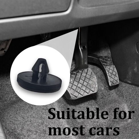4PCS Brake Switch Stopper, Stopper Brake Switch Pad, Brake Light Switch Stopper, 90541-06036 Car Truck Auto Brake Pedal Pad, Automotive Clutch Pedal Stopper Fits for Most Cars (4PCS) in Saudi Arabia