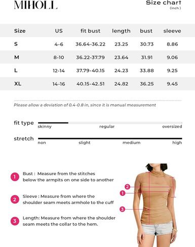 MIHOLL 2024 ملابس علوية نسائية صيفية أنيقة شبكة غير رسمية كم قصير أنيق لطيف مناسب للعمل والأعمال العصرية تي شيرت in Kuwait