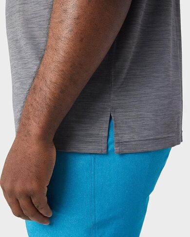 32 Degrees Men’s Everyday Micro Stripe Polo Shirt | Moisture Wicking | Stretch Comfort | Golf | Office in Saudi Arabia