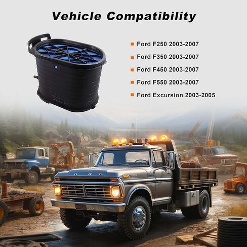 فلتر هواء المحرك FA-1778 كامل مع Ford F250 F350 F450 F550 Super Duty 2003-2007، 03-05 Ford Excursion 6.0L V8 Turbo Powerstroke يستبدل 3C3U-9601-BC 4C3Z-9601-AA CA9516 in Kuwait