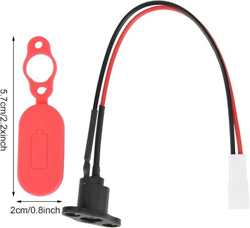 Electric Bike Silicone Sleeve Charging Port Waterproof Cover Compatible with M365 Electric Bike in Saudi Arabia