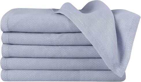 Deluxe 100% Natural Cotton Birdseye Cloth Diapers for Babies - Absorbent Cloth Diapers Burp Cloths - Pink - 6 Pack in Kuwait