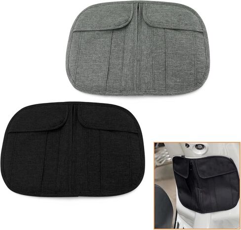 Heinmo Motorcycle Saddlebags Motorcycle Saddle Luggage Bags Storage Bag Decorate Glove Case Box for GTS LX LXV Sprint Primavera 50 125 250 300 300ie 250ie Motorcycle Accessories in Saudi Arabia