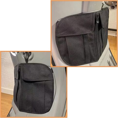 Heinmo Motorcycle Saddlebags Motorcycle Saddle Luggage Bags Storage Bag Decorate Glove Case Box for GTS LX LXV Sprint Primavera 50 125 250 300 300ie 250ie Motorcycle Accessories in Saudi Arabia