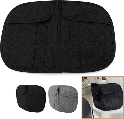 Heinmo Motorcycle Saddlebags Motorcycle Saddle Luggage Bags Storage Bag Decorate Glove Case Box for GTS LX LXV Sprint Primavera 50 125 250 300 300ie 250ie Motorcycle Accessories in Saudi Arabia