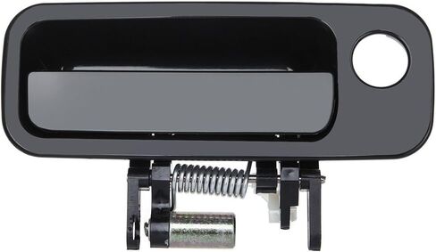 cciyu 69210-AA010 69240-AA010 Door Handles Exterior Outside Outer Front Rear Driver Passenger Side Replacement fit for 1997-2001 for Toyota Camry Black(4pcs) in Saudi Arabia