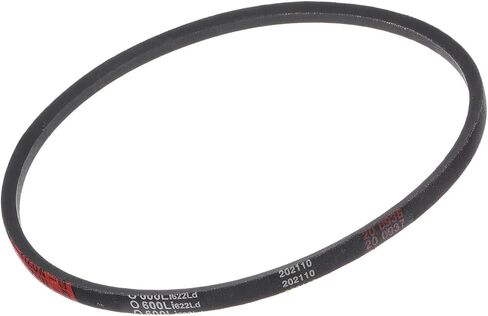 O-600 V-Belts - [622mm Pitch Length x 10mm Width x 6mm Thickness] Rubber Drive Belt for Power Transmission Use, Black,40 Degree in Saudi Arabia