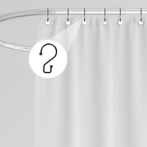 Reversible Black Metal S Shaped Hooks, 3 Inch Black S Hooks Heavy Duty S Shaped Hook for Hanging Jeans Plants Jewelry Pots Pans Mugs Curtains Pants Purses Crafts (Black, 12 Pcs) in Saudi Arabia