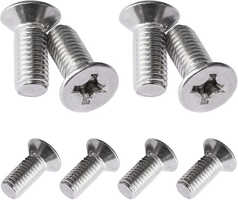 12PCS Stainless Steel Brake Disc Rotor Screws, Car Front and Rear Retaining Hardware Screw Kit, Replace 93600-06014-0H for K3, City, Civic, Accord, Odyssey, Car Accessories in Saudi Arabia