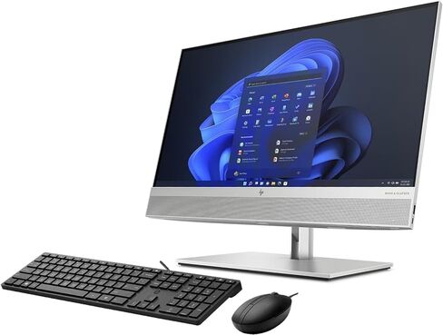 HP EliteOne 800 G6 Home & Business All-in-One (Intel i7-10700 8-Core, 32GB RAM, 1TB PCIe SSD, Intel UHD 630, 23.8" 60 Hz Win 11 Pro) with MS 365 Personal, Dockztorm Hub in Saudi Arabia