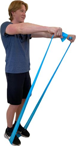 Therapist’s Choice® Resistance Bands for Working Out, Physical Therapy Bands, Elastic and Exercise Bands Set for Stretching, Suitable for Rehab, Yoga, Pilates, Gym, Home Exercise in Saudi Arabia