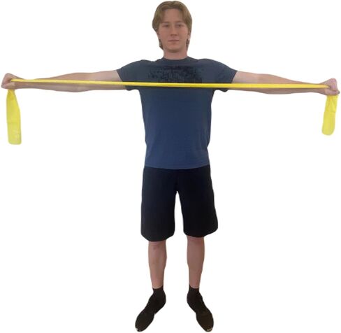 Therapist’s Choice® Resistance Bands for Working Out, Physical Therapy Bands, Elastic and Exercise Bands Set for Stretching, Suitable for Rehab, Yoga, Pilates, Gym, Home Exercise in Saudi Arabia