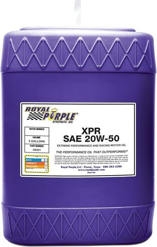 زيت محرك السباق الاصطناعي Royal Purple (06051-6PK XPR SAE 20W-50 - 1 كوارت، (علبة بها 6 قطع) in Saudi Arabia
