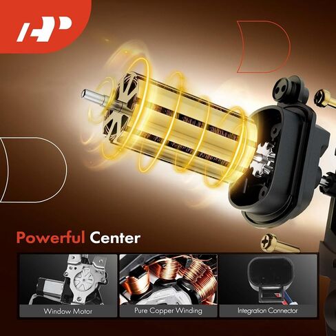 A-Premium Electric Window Regulator with Motor Compatible with Saturn Vue 2002-2007 Front Driver Side in Saudi Arabia