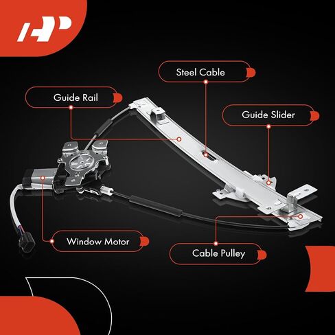 A-Premium Electric Window Regulator with Motor Compatible with Saturn Vue 2002-2007 Front Driver Side in Saudi Arabia