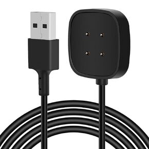 Bicmice 3.3Ft USB Charger Cable Compatible with Fitbit Sense/Sense 2/Versa 3/Versa 4 Charger Smartwatch Magnetic Charging Power Cable