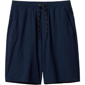 Rhone 9" Pursuit Short - Mens Unlined Workout Short, Lightweight, All-Way Stretch Gym Short with Secure Zipper Pocket (True Navy, Large)