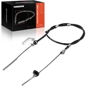 A-Premium Rear Passenger Side Parking Brake Cable Assembly Compatible with Toyota Models: Highlander 2001 2002 2003, FWD - Replace# 4642048070
