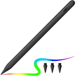 Stylus Pen for Apple Ipad Pencil - Pencil 2nd for iPad 9th 10th Generation Apple Pen with Palm Rejection 2018-2024 Ipad 6th 7th 8th 9th 10th Gen Mini 6/5 Ipad Air 3/4/5 Gen iPad Pro 11-12.9 inch White